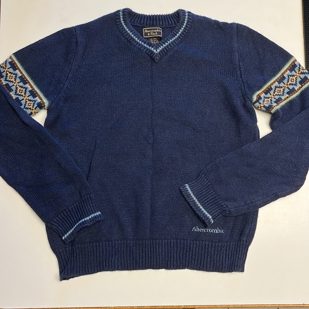 Vintage Navy Abercrombie Sweater